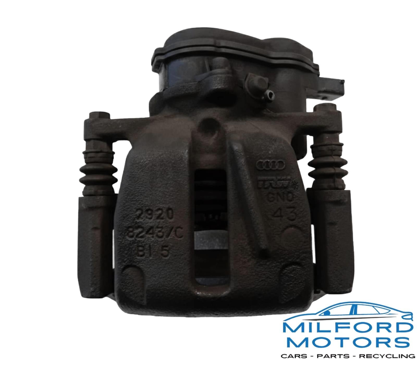 Rear Driver Brake Caliper 356mm 14.01" Rotor - 2015 Audi A8 quattro Sedan 4.0L