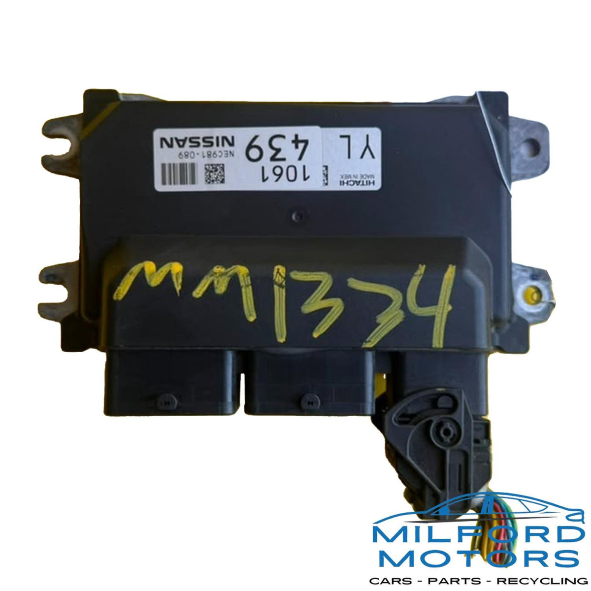 Electronic Control Module (ECM) Fits 2018-2019 Nissan Versa Micra 1.6L NEC981089