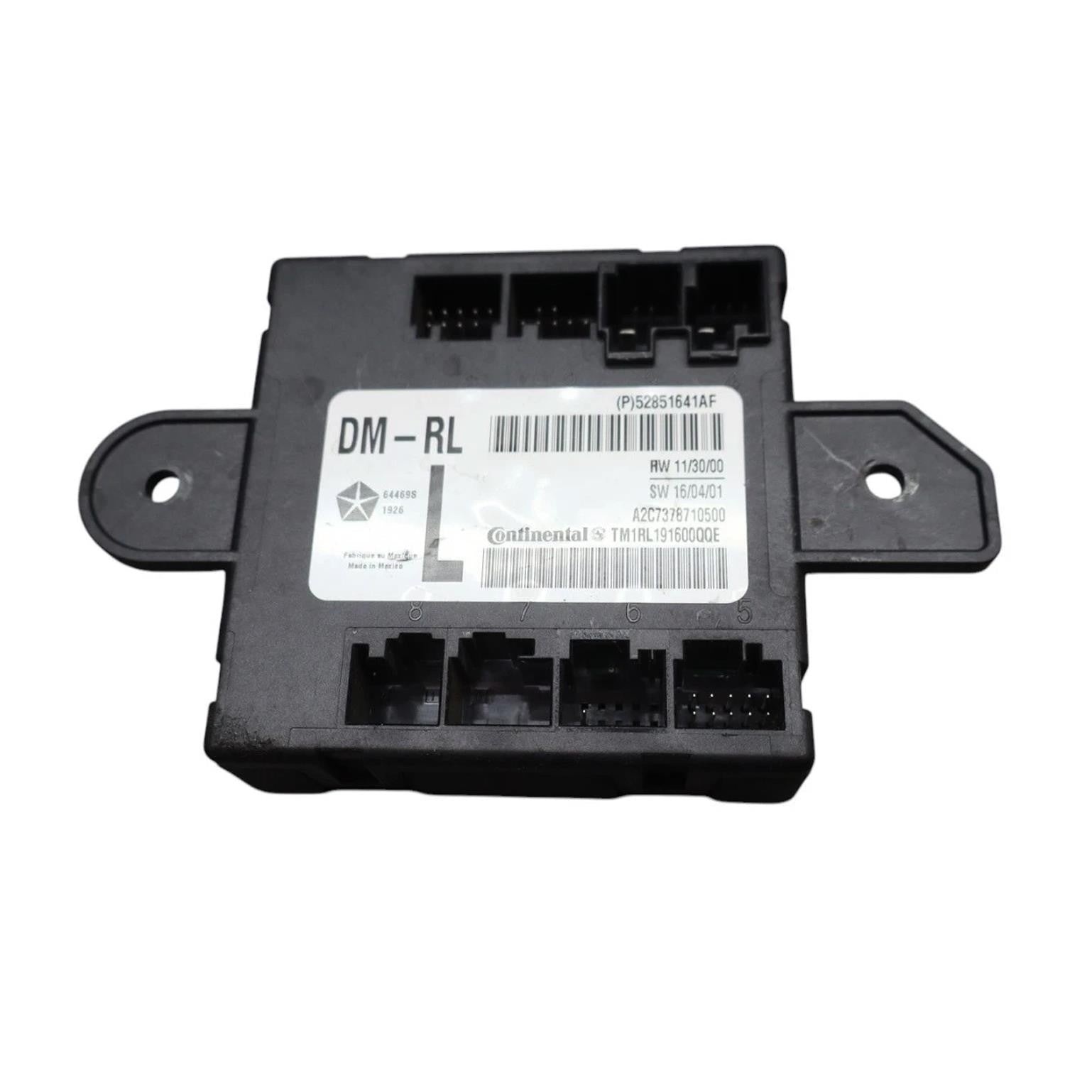 Rear Left Driver Side Door Control Module Fits 2016 Maserati Ghibli Sedan 3.0L