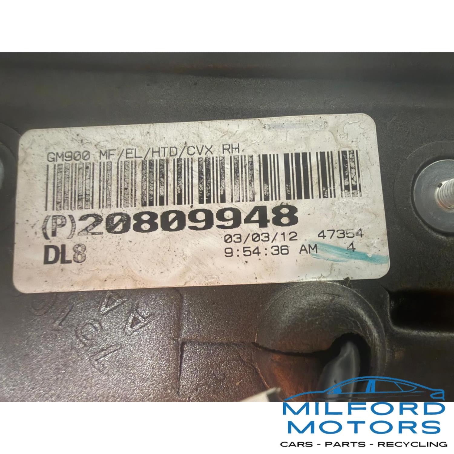 Passenger Side Door View Power Mirror Fits 2007-2014 Chevy Tahoe 5.3L P20809948