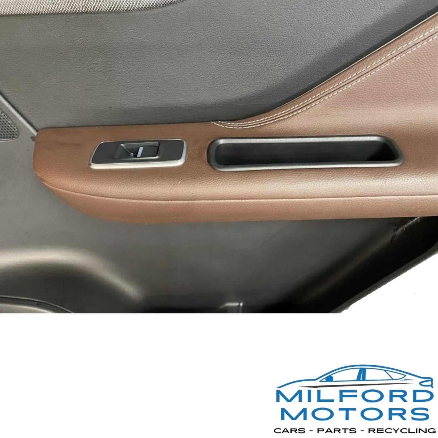 Front Right Side Door Panel Leather Fits 2017 Jaguar F-PACE S 3.0L