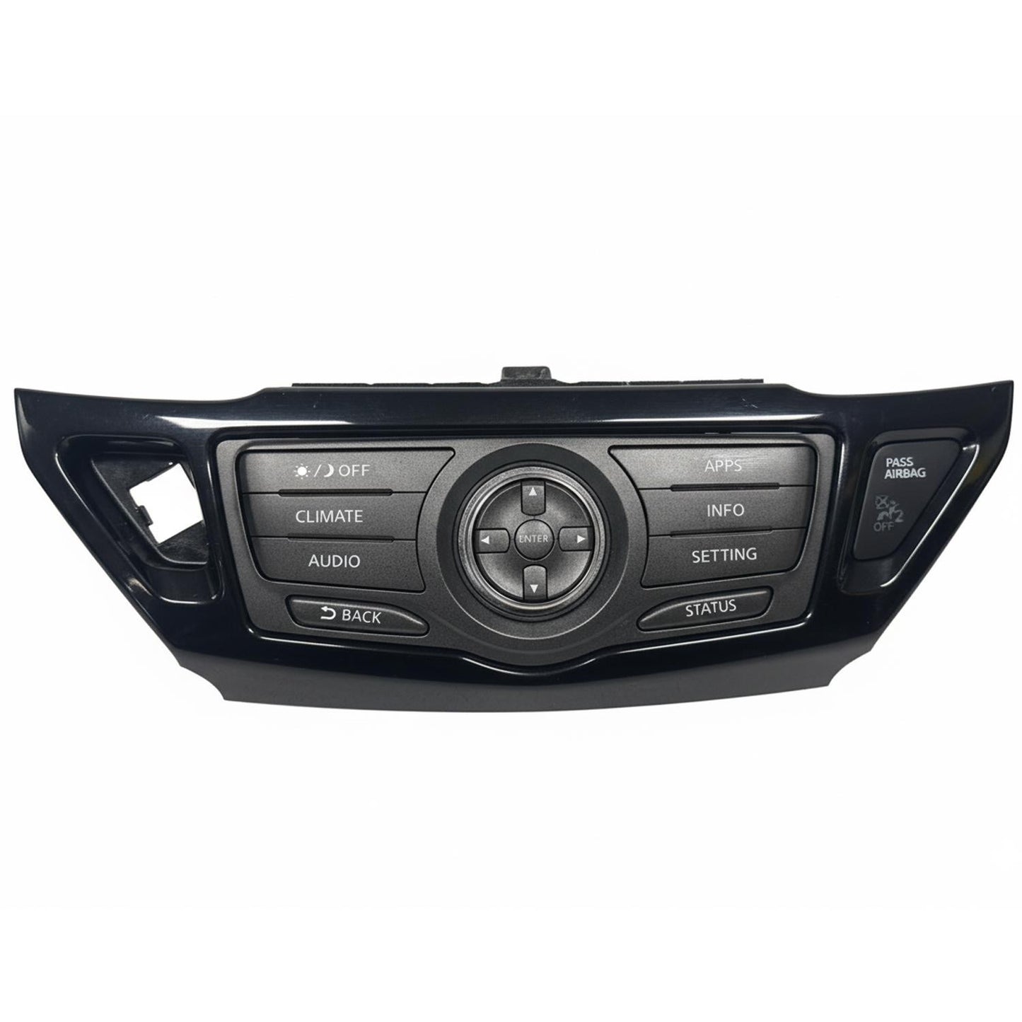Audio Equipment Radio Control Panel Display Fits 2018 Nissan Pathfinder 3.5L