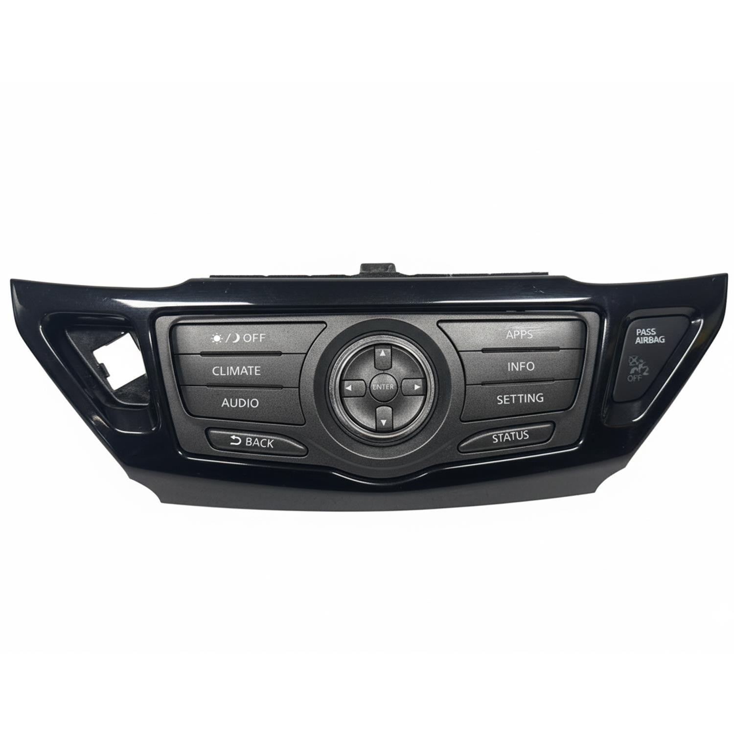 Audio Equipment Radio Control Panel Display Fits 2018 Nissan Pathfinder 3.5L