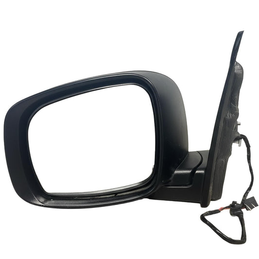 Black Driver Side View Mirror Power Electric Fits 09-2014 Volkswagen Routan 3.8L
