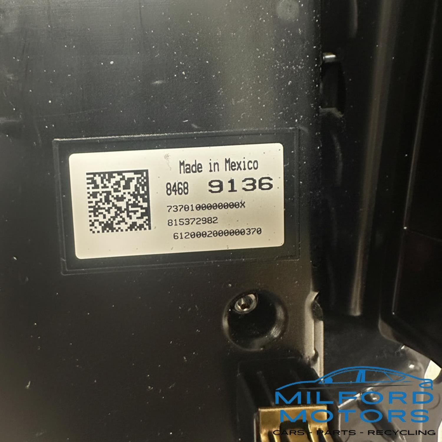 Black Temperature Switch Control Fits 2017-2023 GMC Acadia 3.6L ID: 84173748