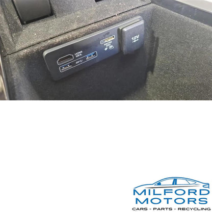 Black Floor Center Console Fits 2019 Land Rover Range Rover Velar 2.0L