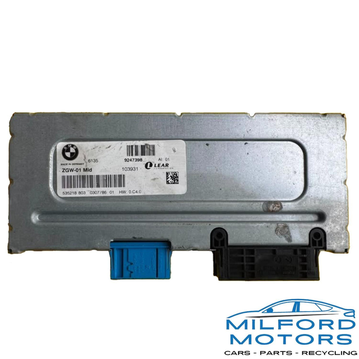 OEM Chassis ECM Theft-locking Gateway Fits 2011 BMW 535i xDrive 3.0L 61359247398