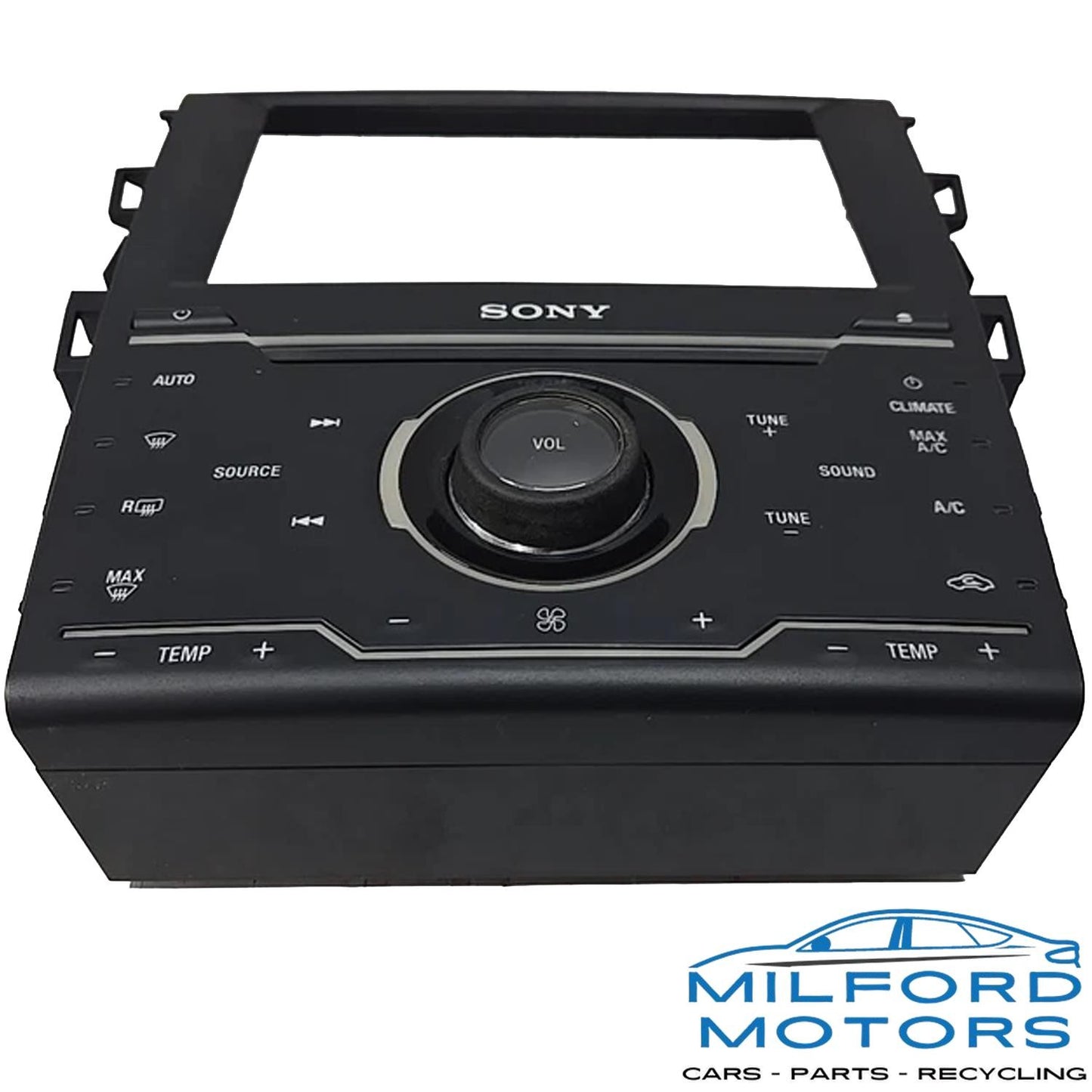 Audio Equipment Radio Control Panel Fits 2013 Ford Fusion Titanium Sedan 2.0L