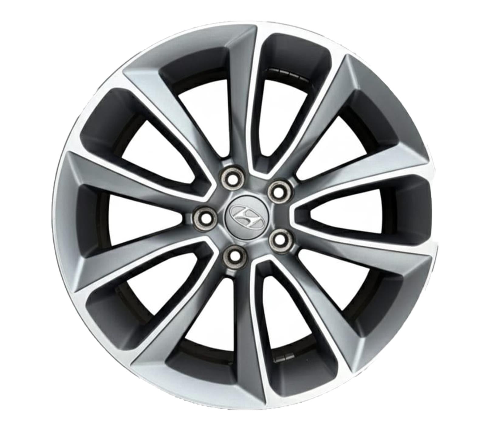 Alloy Wheel Rim 18X7-1/2 Grade-A Fits 2017-2019 Hyundai Santa Fe 3.3L