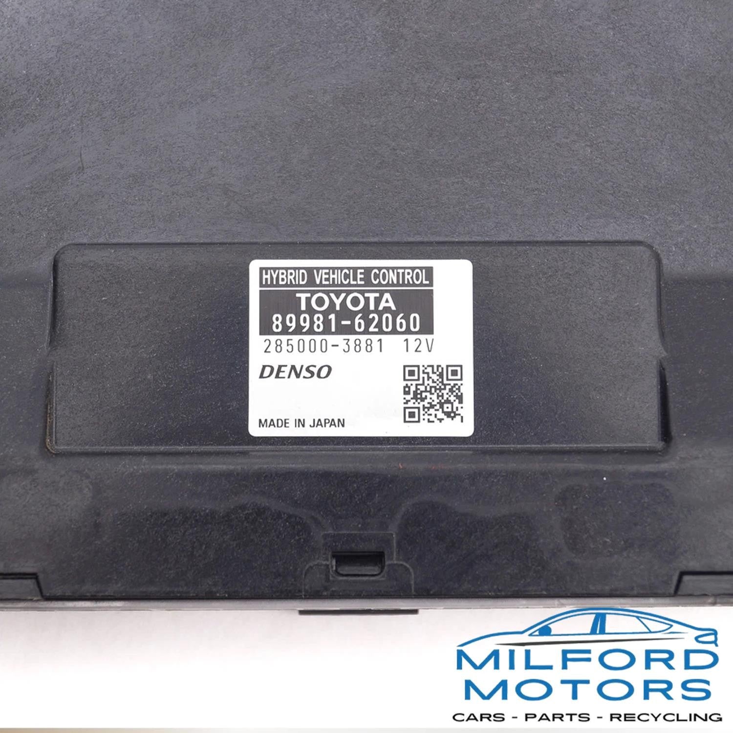 Hybrid Vehicle Control Module Fits 2017 Toyota Mirai Sedan 89981-62060