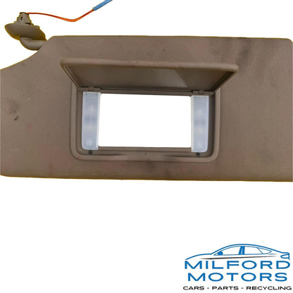OEM Driver Left Sun Visor Illuminated Fits 2009-2015 Honda Pilot EX-L SUV 3.5L