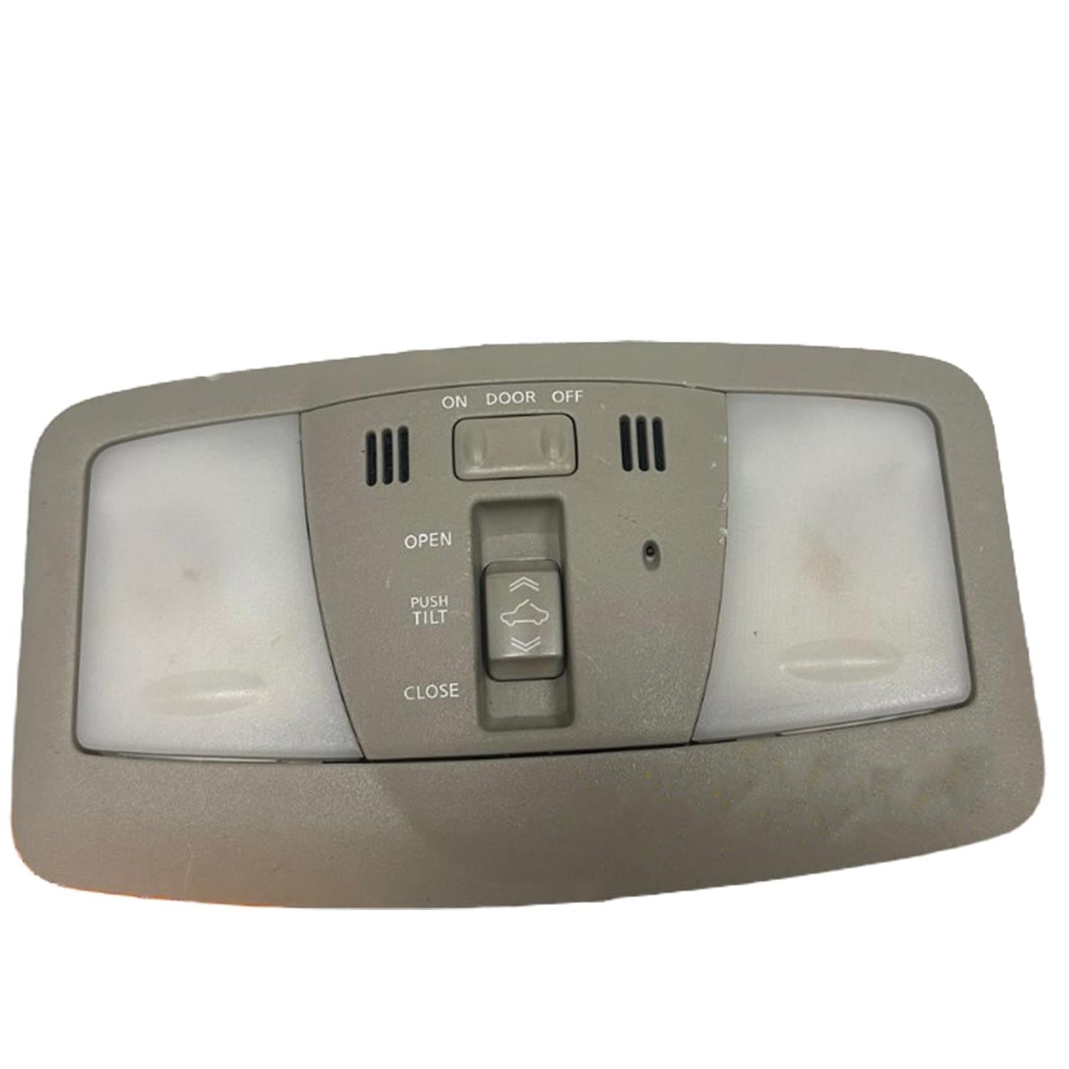 TAN Front Roof Console Reading Light Lamp Sunroof Switch - 2009 Nissan Maxima V6