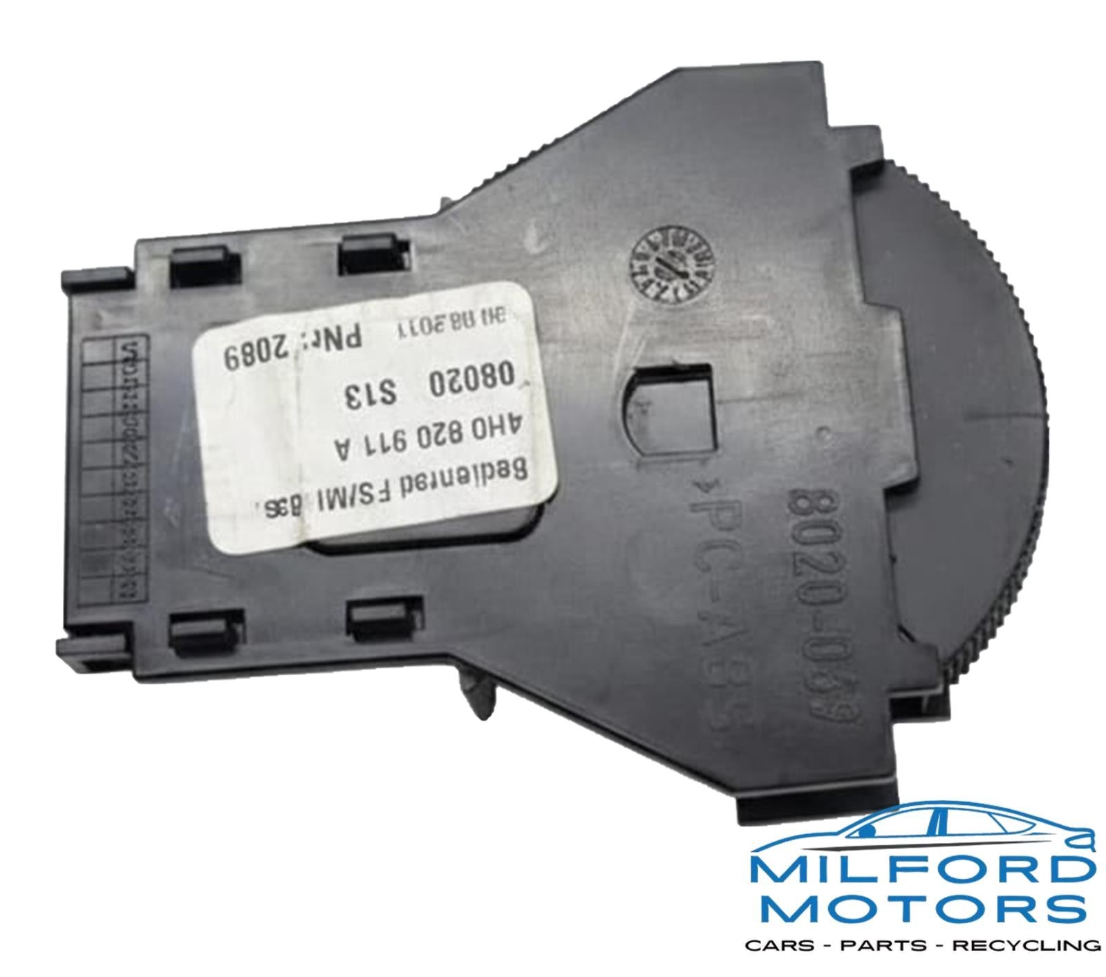 Dashboard Air Vent Dial Switch - 2015 Audi A8 quattro Sedan 4.0L 4H0820911A