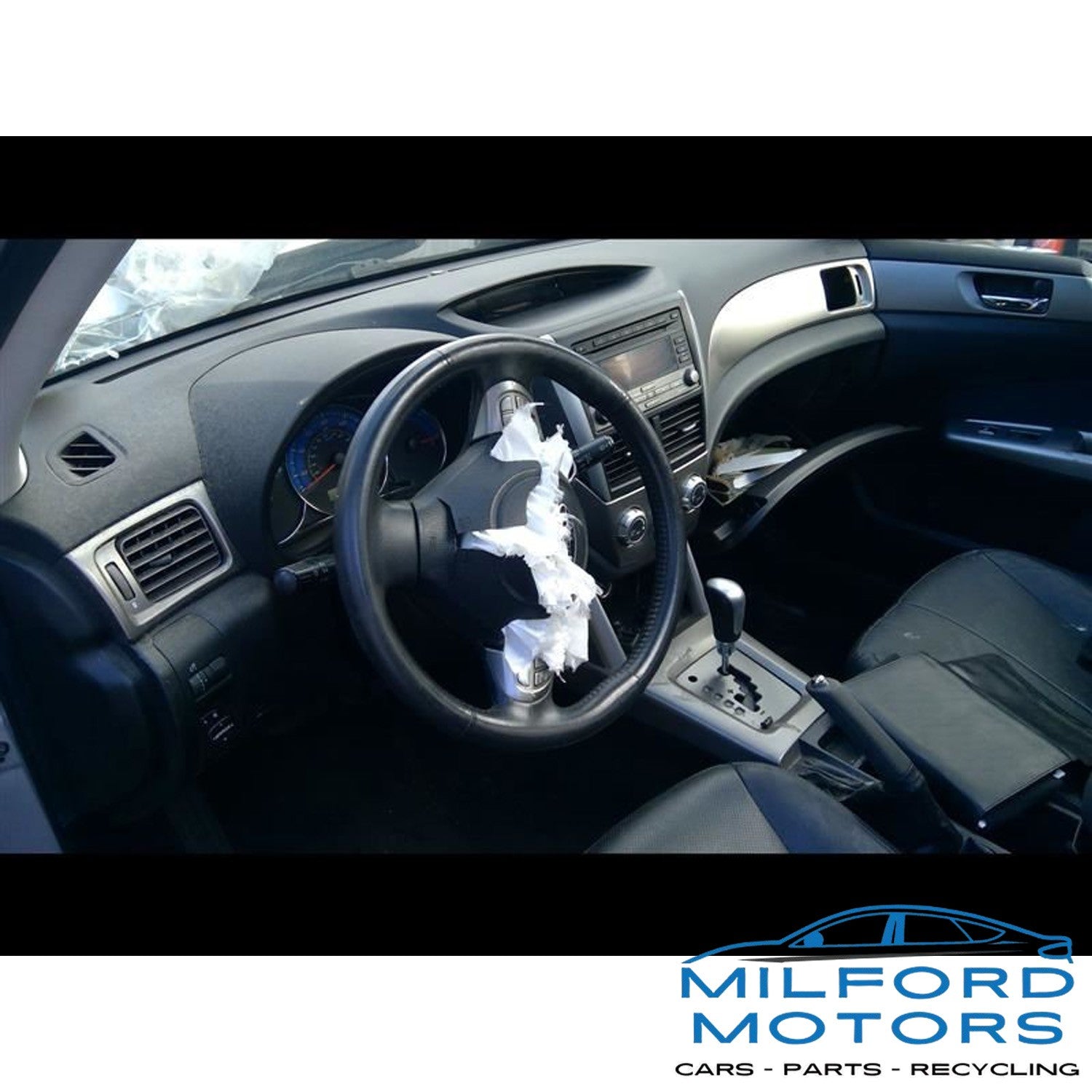 Black Automatic Temperature Control - 2009 Subaru Forester 2.5L