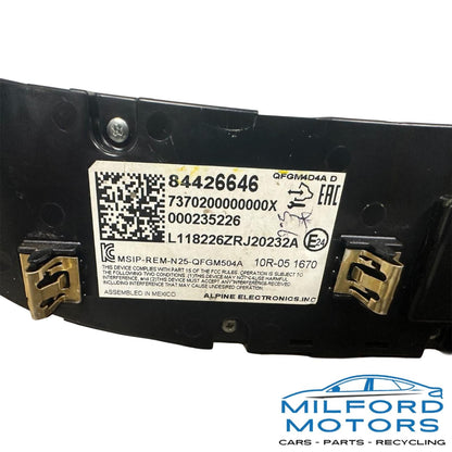 Temperature Control Without Heated Seat Fits 2018 Chevrolet Malibu Sedan 1.5L