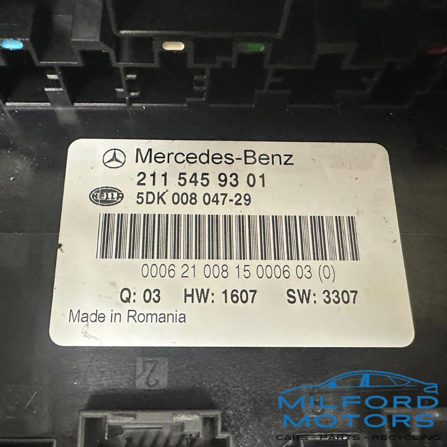 Rear Sam Trunk Control Module Fits 2008-2011 Mercedes-Benz E-Class CL-Class