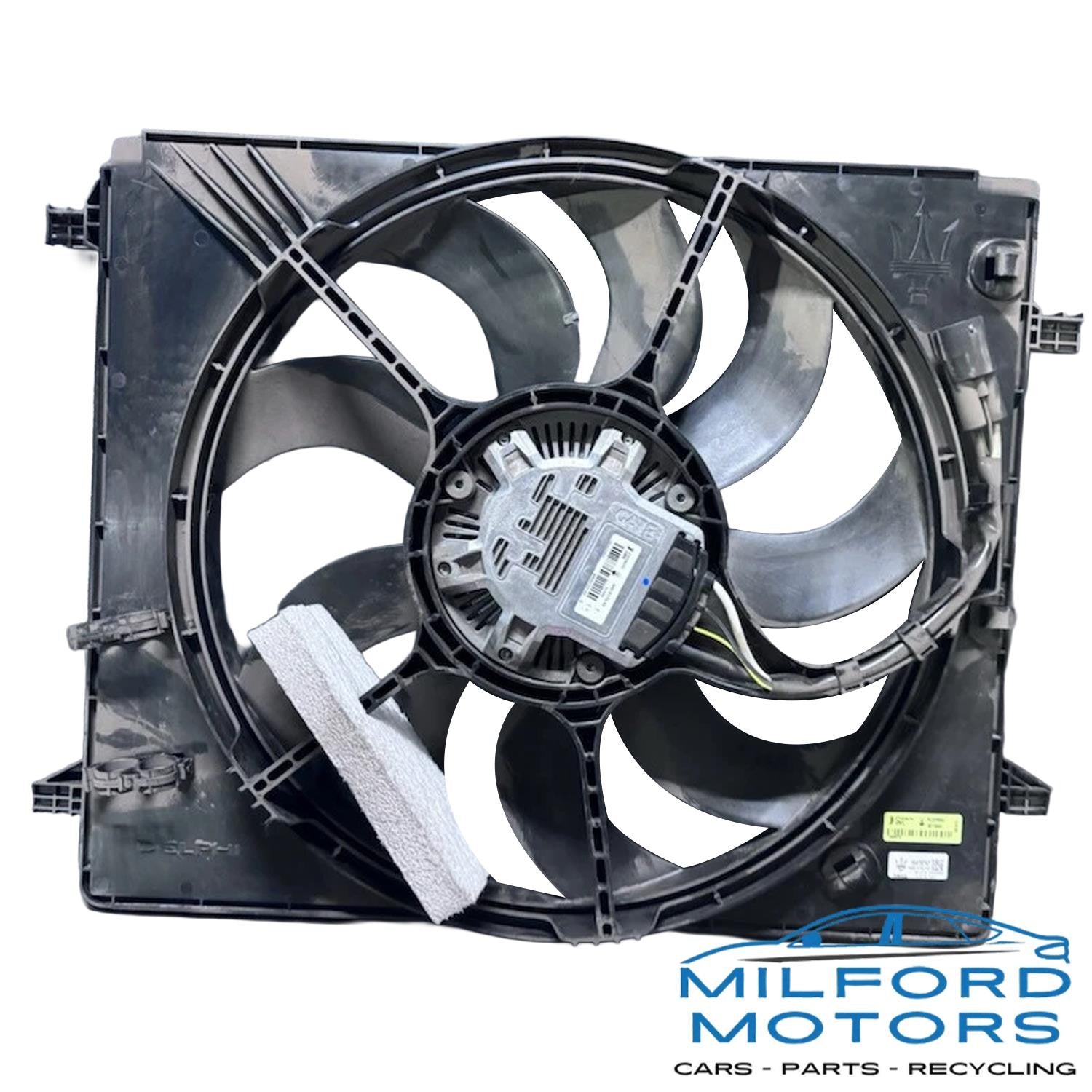 Radiator Cooling Fan Fits 2016 Maserati Ghibli Sedan 3.0L