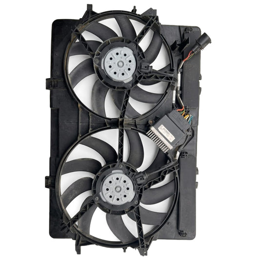 Radiator Condenser Fan Motor Fits 2009-2016 Audi A4 quattro Premium Plus 2.0L
