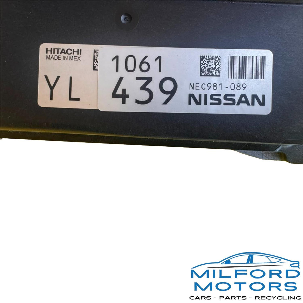 Electronic Control Module (ECM) Fits 2018-2019 Nissan Versa Micra 1.6L NEC981089
