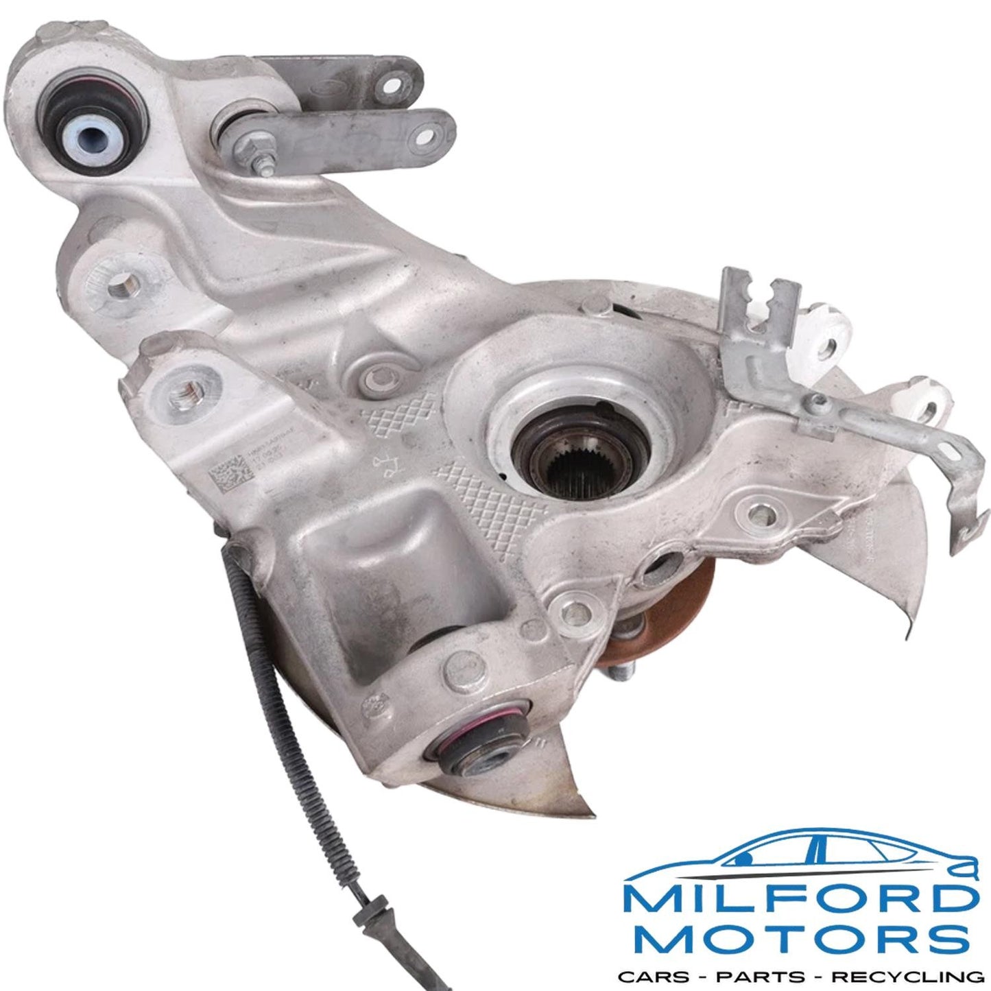 Rear Right Spindle Knuckle Hub w/ Shield - 2019 Land Rover Range Rover Velar L4