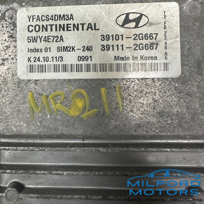 Electronic Control Module (ECM) Fits 2011-2014 Hyundai Sonata 2.4L 3911-2G667