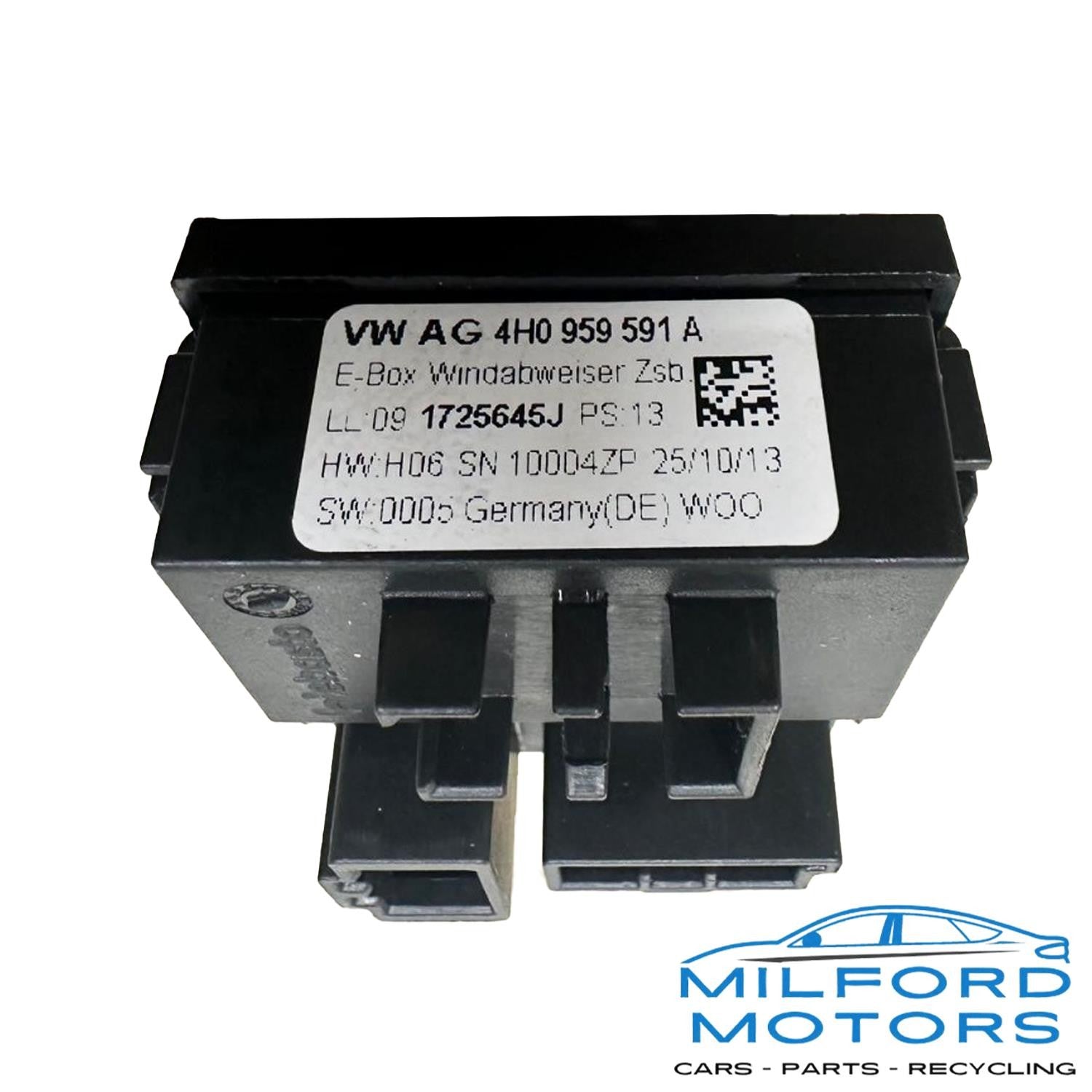 Sun Roof Motor Control Module Fits  2014 Audi S8 4.0T Sedan 4.0L ID: 4H0959591A