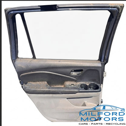 2016- 25 Honda Pilot Passport Left Rear Driver Door Complete Obsidian Blue B600M