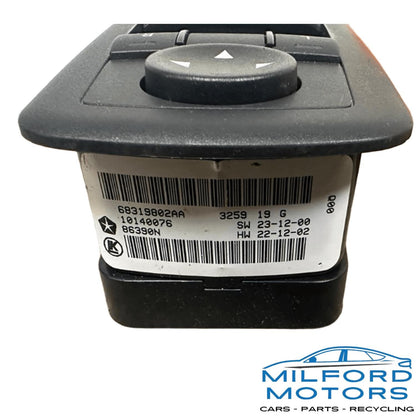 Driver Front Door Switch Fits 2016-2022 Jeep Grand Cherokee 3.6L