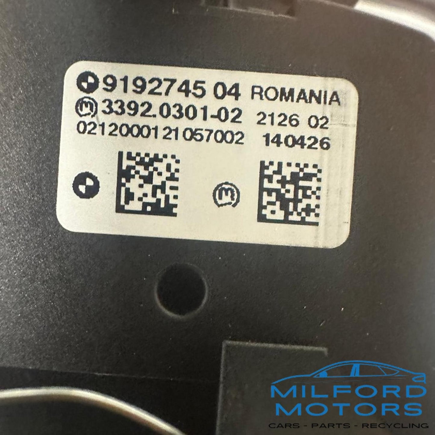 Headlight Switch Control Fits 2012 BMW 550i Sedan 4.4L ID: 61319192745