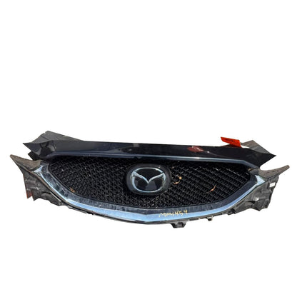 Black Mesh Grille Fits 2017-2021 Mazda CX-5 Carbon Edition / Touring 2.5L