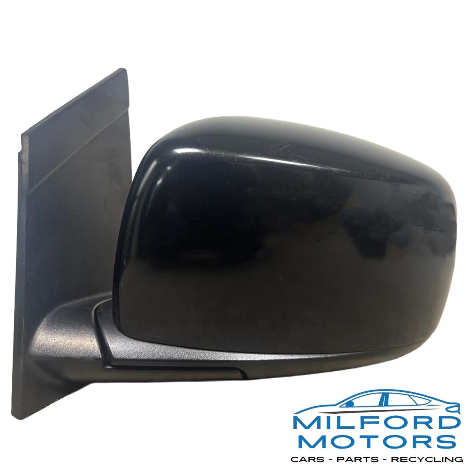 Black Driver Side View Mirror Power Electric Fits 09-2014 Volkswagen Routan 3.8L