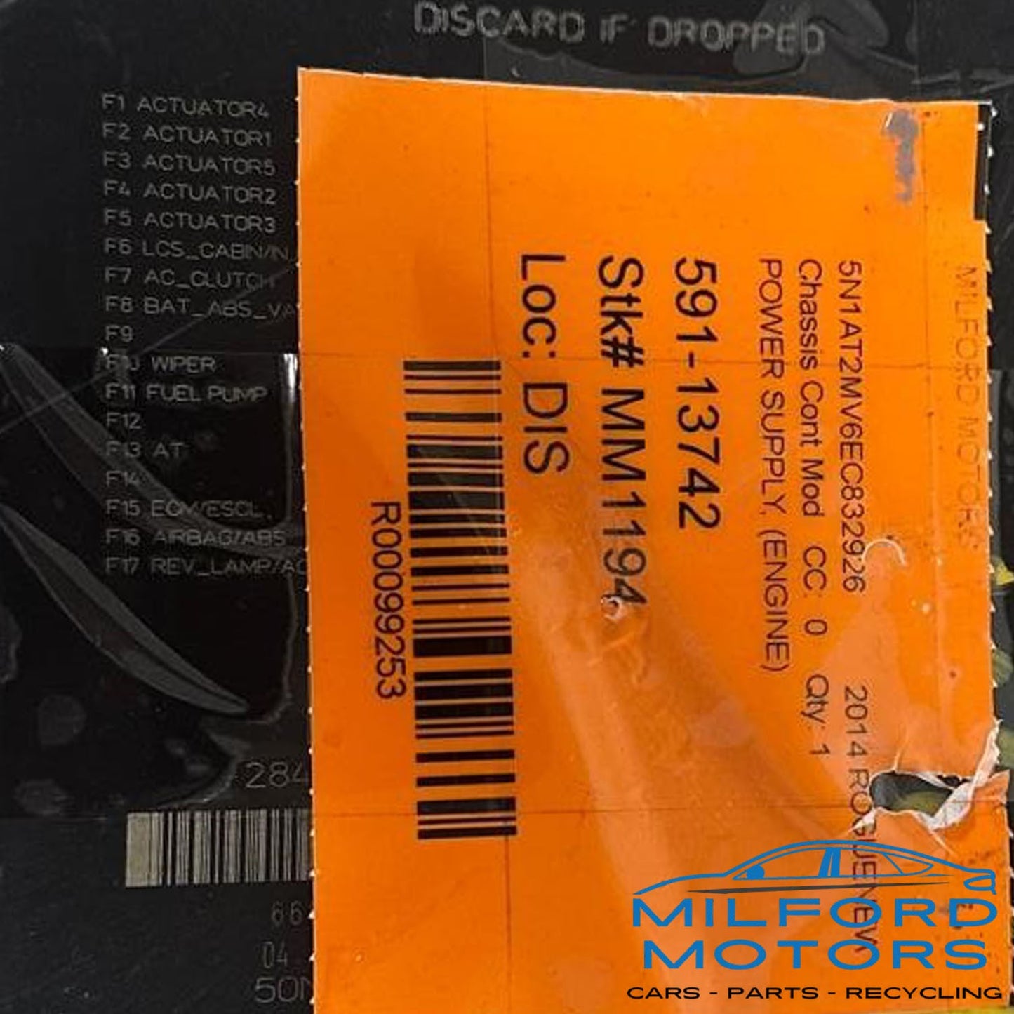 Under Hood Engine Compartment Power Supply VIN 5 Fits 2014-2016 Nissan Rogue L4