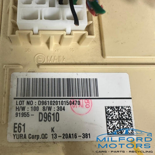 OEM Cabin Relay Junction Fuse Box Fits 2021 Kia Sportage LX 2.4L 91955-D9610