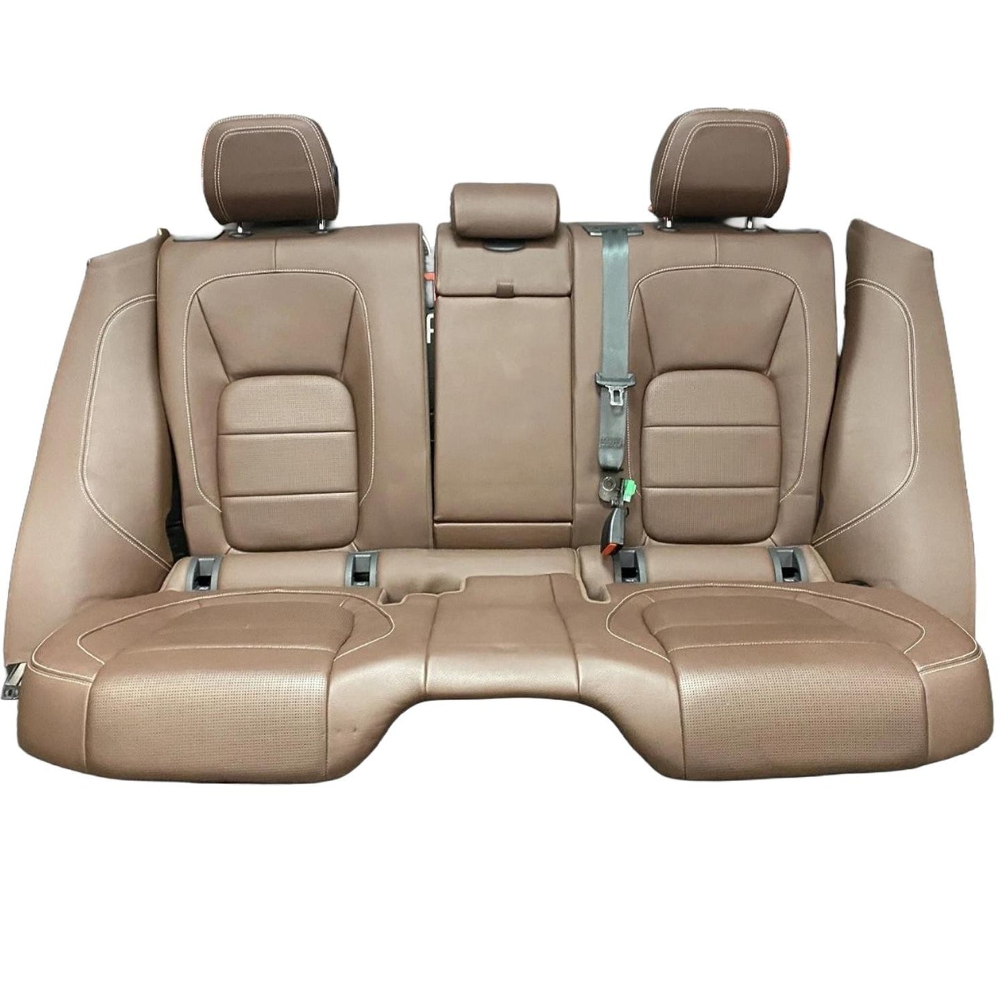 Rear Brown Leather Seats Fits 2017 Jaguar F-PACE S 3.0L
