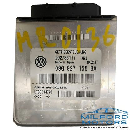 Transmission Control Module - 2017 Volkswagen Jetta Sedan 1.4L 09G-927-158 BA