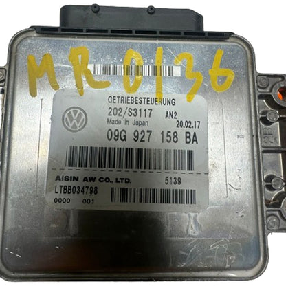 Transmission Control Module - 2017 Volkswagen Jetta Sedan 1.4L 09G-927-158 BA