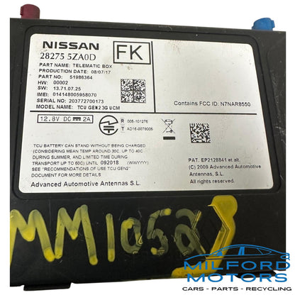 Chassis ECM Communication Telematics Fits 2016-2018 Infiniti Q50 Q70 3.0L