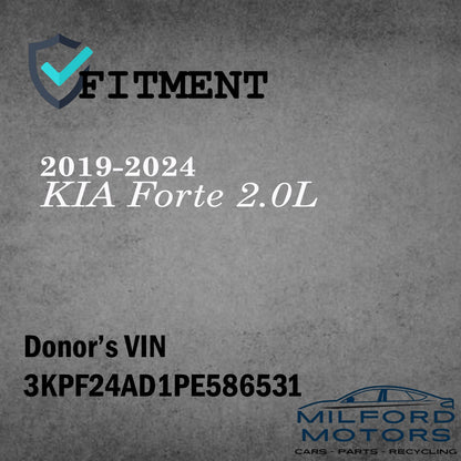 Front Door Driver's Switch Mirror Fits 2019-2024 KIA Forte Sedan 2.0L
