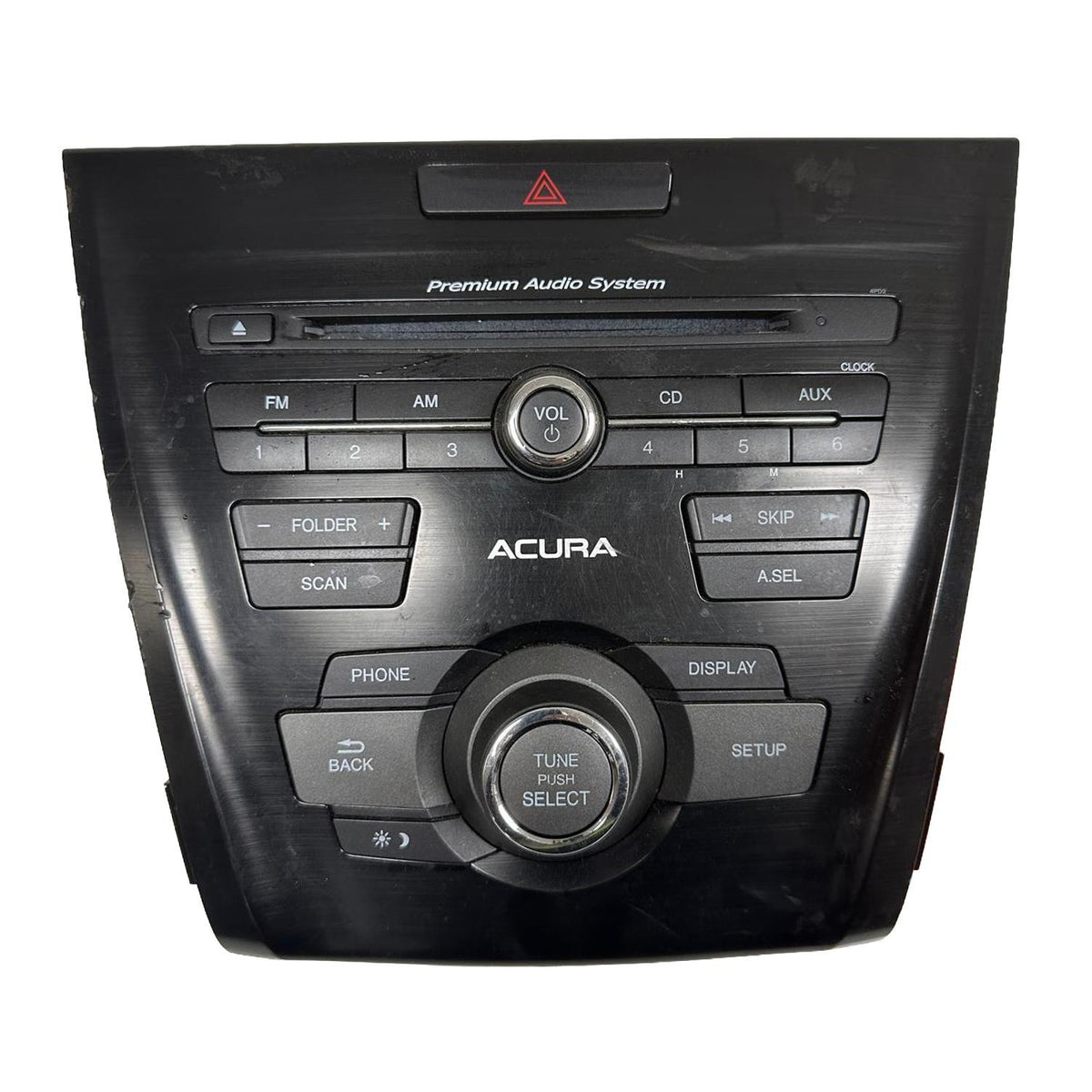 Radio Receiver Single Disc CD Player Fits 14-15 Acura ILX Base 2.0L 39100-TX6A21