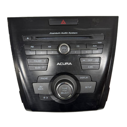 Radio Receiver Single Disc CD Player Fits 14-15 Acura ILX Base 2.0L 39100-TX6A21