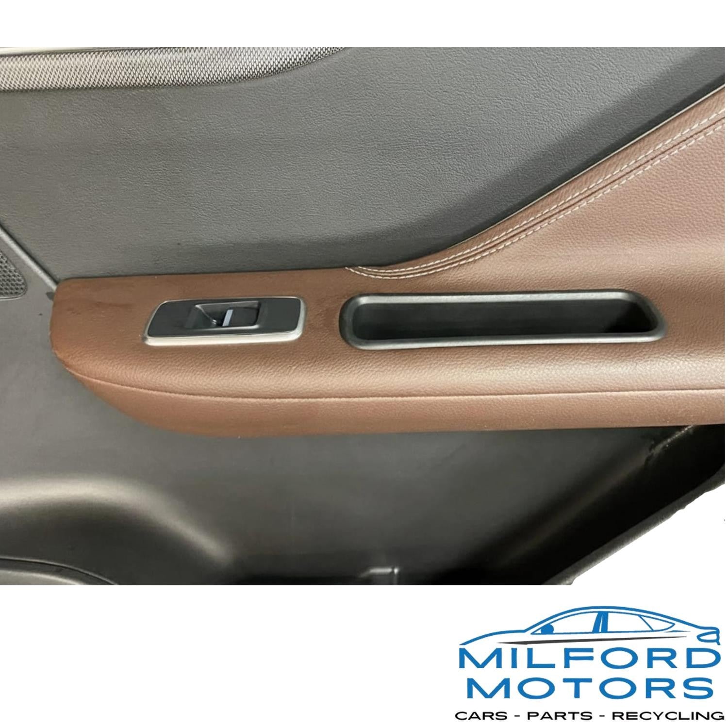 Rear Right Side Door Panel Leather Fits 2017 Jaguar F-PACE S 3.0L