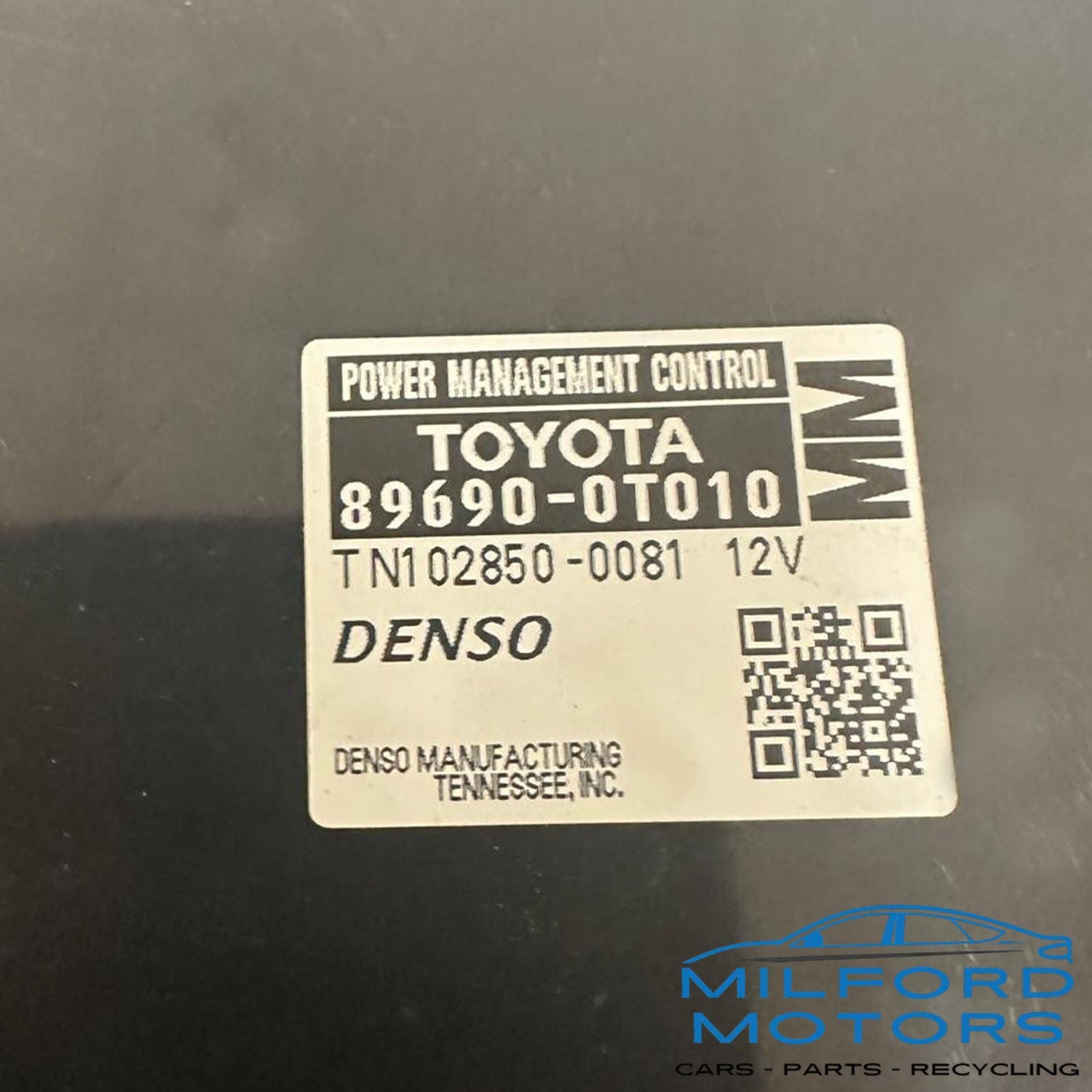 Chassis ECM Power Supply Right Hand Dash Fits 2009-2012 Toyota Venza 3.5L