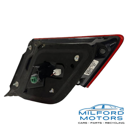 Driver Tail Light Sedan US Built Decklid Mounted Fits 16-2017 Honda Accord 2.4L