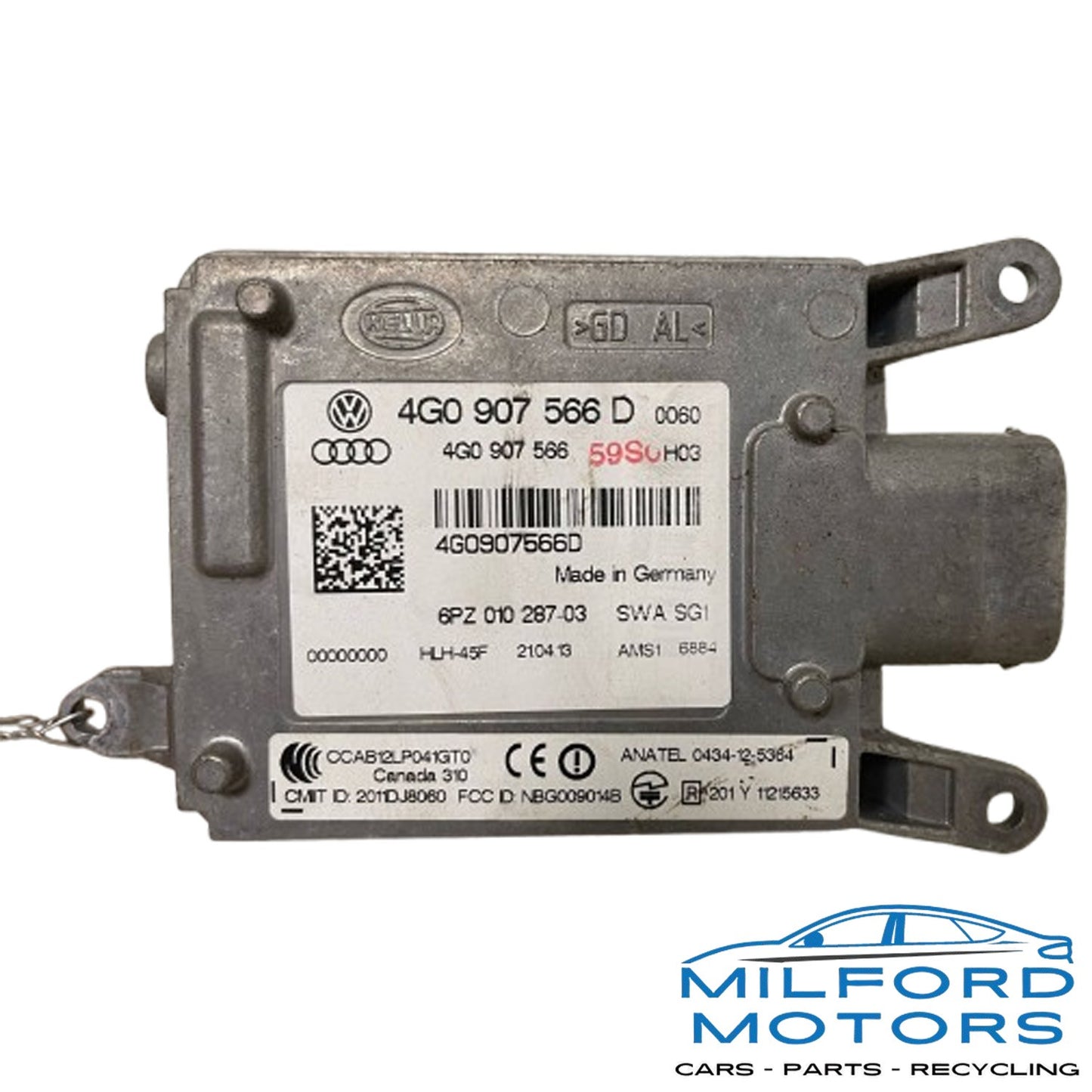 Blind Spot Alert Lane Departure Control Module Fits 2012-2015 Audi A6 S6 3.0L