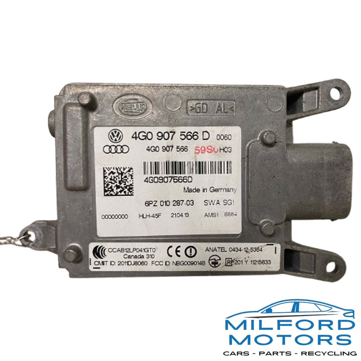 Blind Spot Alert Lane Departure Control Module Fits 2012-2015 Audi A6 S6 3.0L