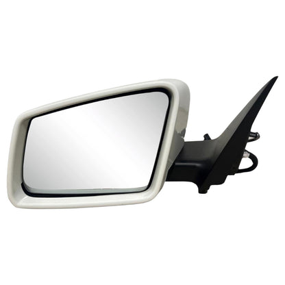 White Driver Side Mirror w/ Auto Dimming Fits 16-2019 Mercedes-Benz CLA250 CLA45