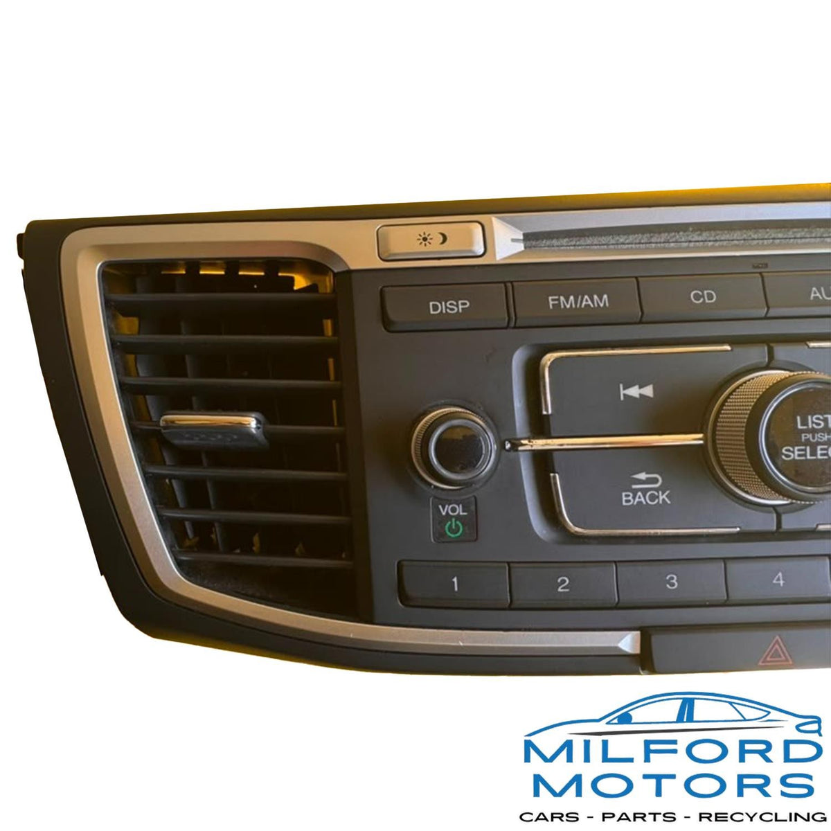 OEM Radio Audio Receiver & Panel Fits 2013-2015 Honda Accord LX 2.4L 39100T2AA32