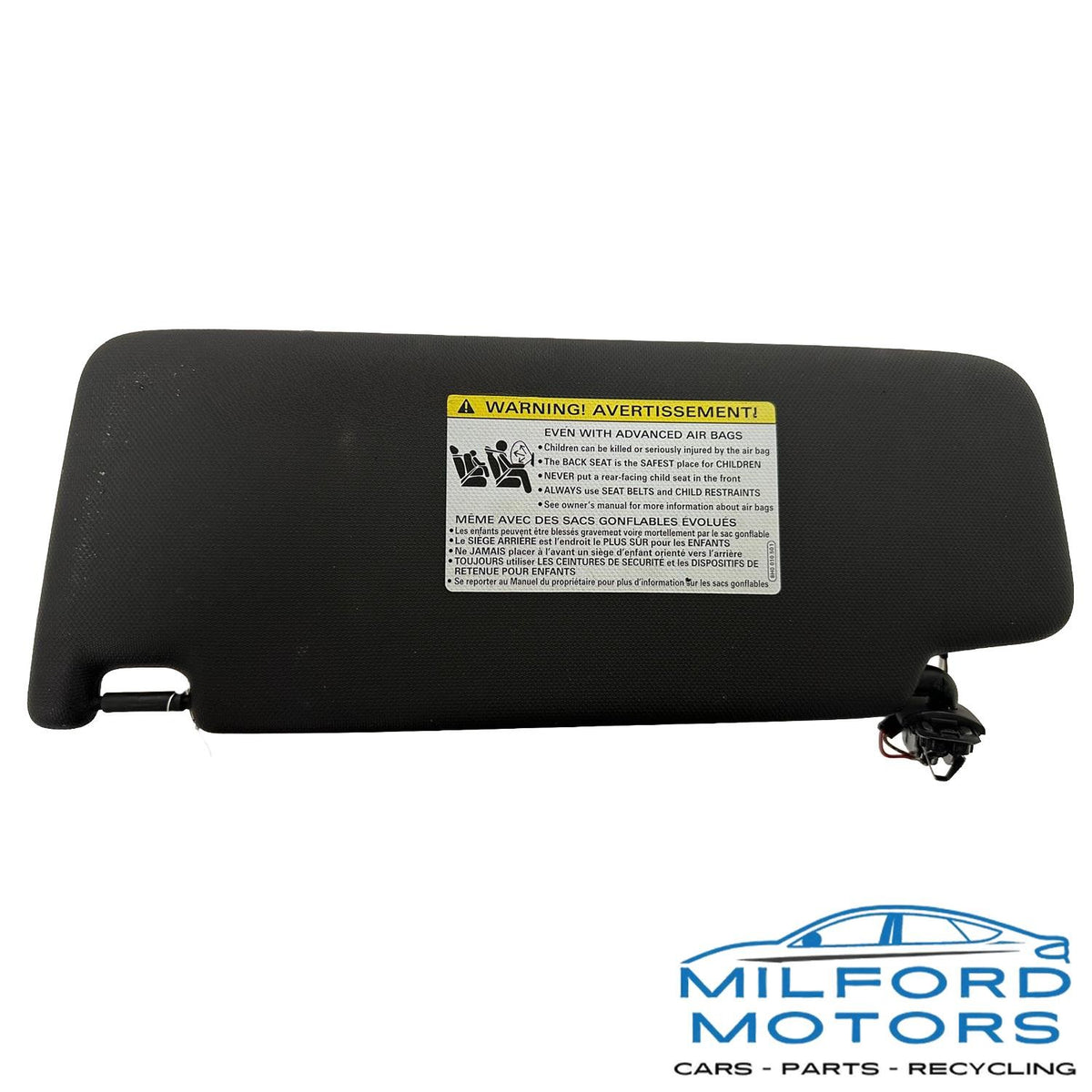 Passenger/Right Side Mirror Sun Visor Assembly Fits 2017-2022 Audi A4 A5 S5 3.0L