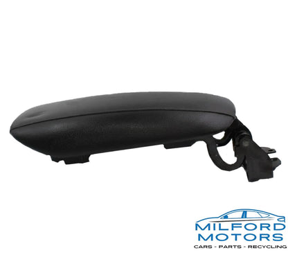 Black Front Floor Console Fits 2013 Ford Fusion Titanium Sedan 2.0L