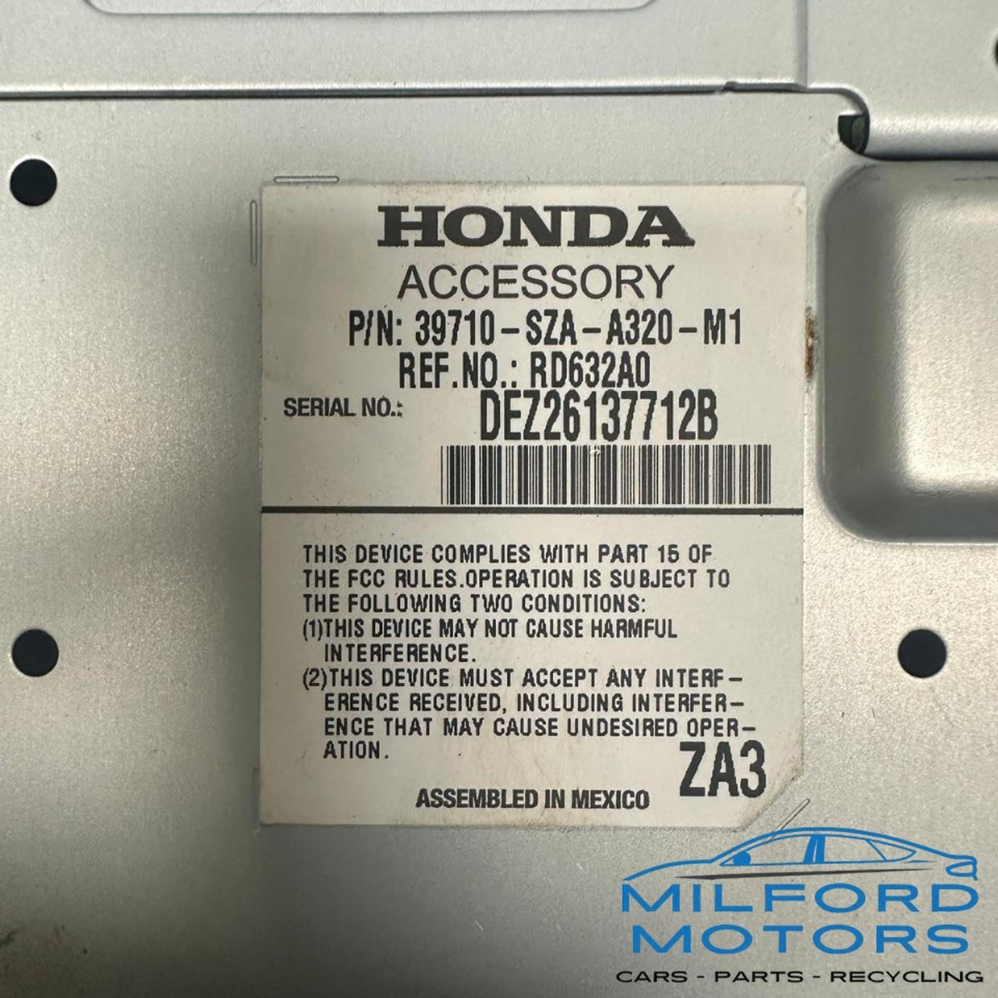 Info-GPS-TV Display Screen Dashboard Fits 2012-2015 Honda Pilot 3.5L